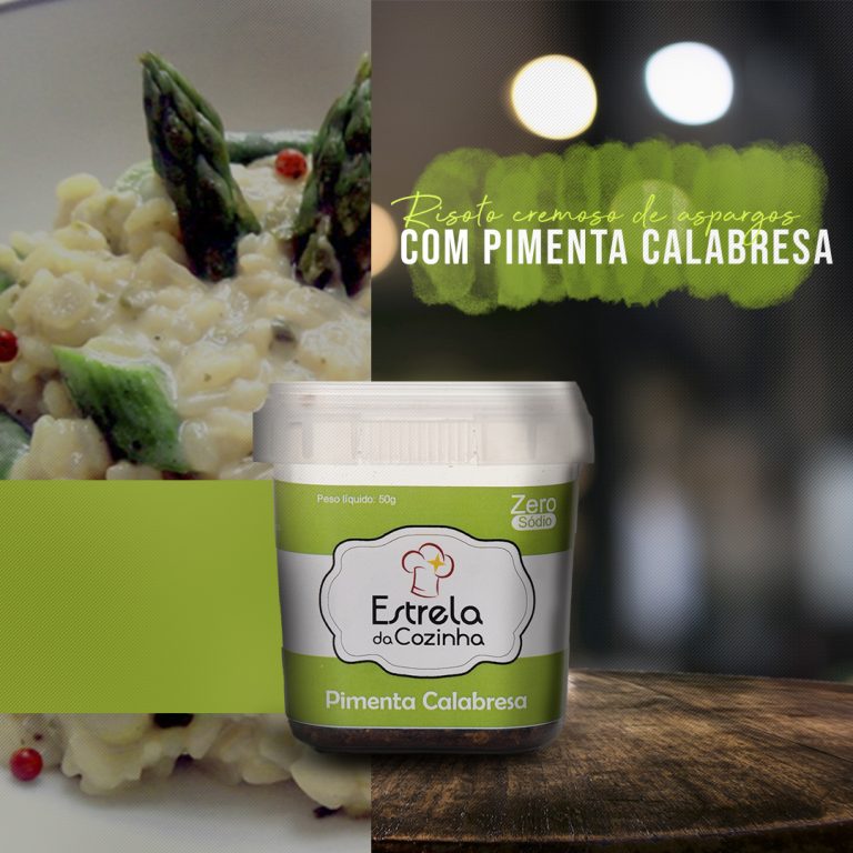 Read more about the article Risoto cremoso de aspargos com pimenta calabresa